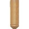 Ekena Millwork Funston Arts and Crafts Rough Sawn Bracket w/ Offset Brace, Western Red Cedar, 6"W x 16"D x 20"H BKT0604X16X20FST03RWR - alternate 3